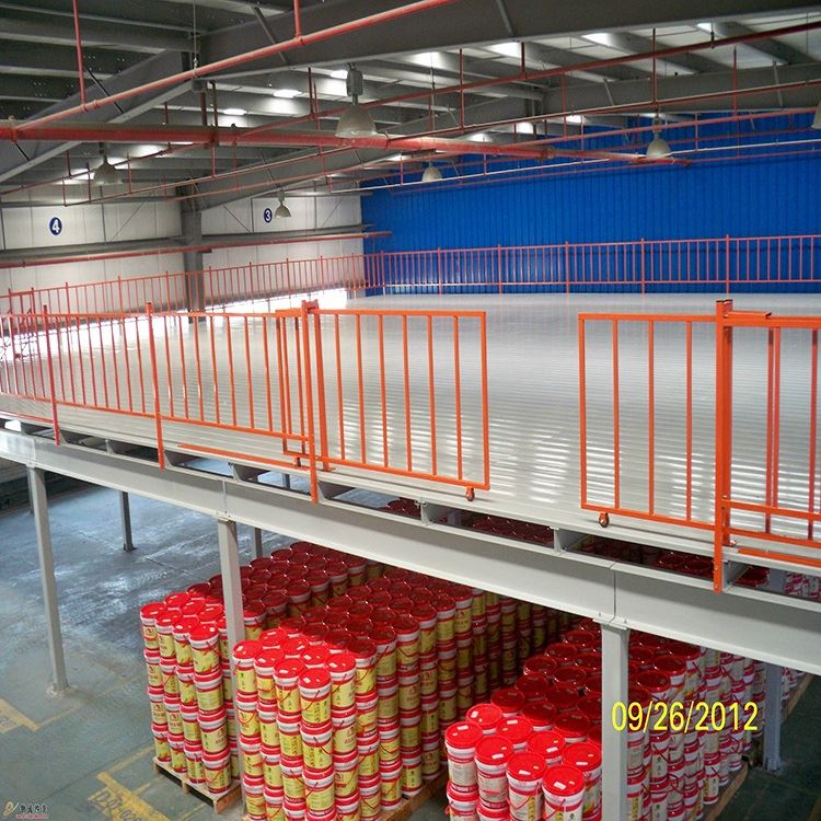 Nền tảng kết cấu thép nhà kho công nghiệp Hệ thống sàn gác lửng