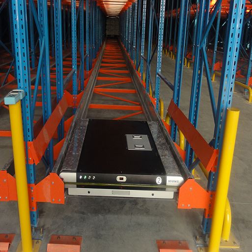 Bán nóng Q235 Kho thép Lưu trữ Giá đỡ Pallet vô tuyến tự động