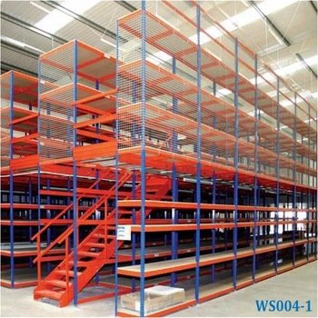 High Storage Volume Multi-Tier Rack Supported Mezzanine