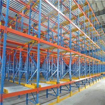 Hệ thống giá đỡ lưu lượng pallet trọng lực tự động nhà kho