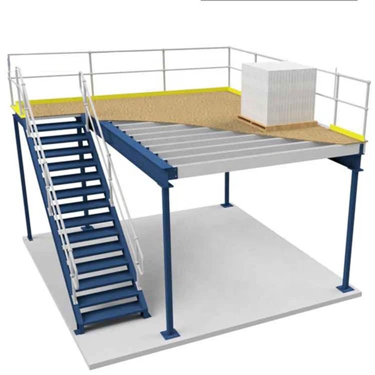 Warehouse Steel Platform Floor Mezzanine Rack